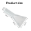 Sprayer Vacuum Extractor Nozzle Head 32-35mm Carpet Sofa Machine Absorbent Transparent 8