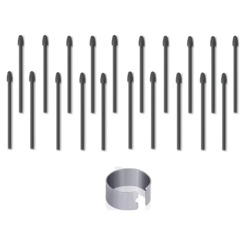 20 pointes de marqueur compatibles avec les stylets de tablette 1/2, pointes/pointes de rechange pour 1