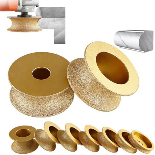 Meule diamantée Edge, 3 pouces, ronde, brasée à sec sous vide (30 mm) 1