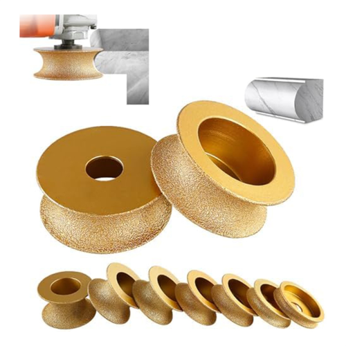 Meule diamantée Edge, 3 pouces, ronde, brasée à sec sous vide (25 mm) 1