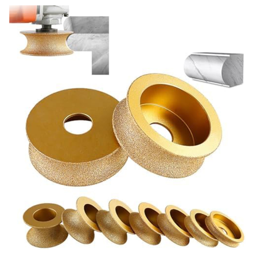 Meule diamantée Edge, 3 pouces, ronde, brasée à sec sous vide (20 mm) 1