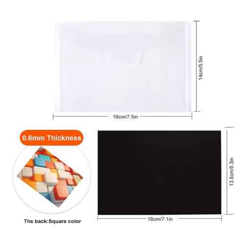 80 tableaux magnétiques, ensemble de rangement indispensable pour la découpe et le scrapbooking 2