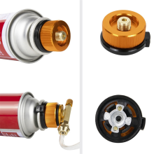 Camping Gasherd Refill Adapter Outdoor Zylinder Füllung Tank Ofen Stecker Zubehör