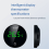 Termometro per acquario con display LED digitale touch stick 4