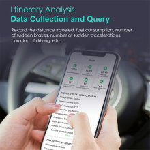 Nuovo strumento diagnostico per auto, connessione Bluetooth, strumento di rilevamento OBD II, diagnosi guasti, lettura codice chiaro, tensione