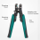900Pc Crimp Terminal O Shaped Splicing Termination 2.8/4.8/6.3Mm Wire Connector Cable Plier 7