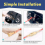 900Pc Crimp Terminal O Shaped Splicing Termination 2.8/4.8/6.3Mm Wire Connector Cable Plier 4