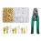900Pc Crimp Terminal O Shaped Splicing Termination 2.8/4.8/6.3Mm Wire Connector Cable Plier 1