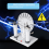 Electrostatic Generator Induction Motor Static Machine Physics Electrical Equipment 4