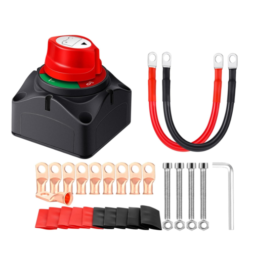 Interruttore di scollegamento della batteria 12V-48V Cut Off On/Off resistente e impermeabile 1