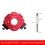4-in-1-Bogenwinkel-Positionierungsschablone, Router-Eckradius-Schablone, wiederverwendbar, 10–25R 3