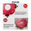 4-in-1-Bogenwinkel-Positionierungsschablone, Router-Eckenradius-Schablone, wiederverwendbar, 30–50R 5