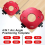 4-in-1-Bogenwinkel-Positionierungsschablone, Router-Eckenradius-Schablone, wiederverwendbar, 30–50R 10