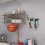 Support de meuleuse d'angle, support de rangement polyvalent à 2 compartiments avec support de cordon, support mural pour meuleuse de garage 6