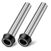 2 stuks overlooppijp voor wastafel 7,48 inch, zeefafvoerbuis voor gaten, stop voor badkamerleidingen
