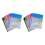Binder Pocket Organizer Folders, 12 Pack Expandable Folders Plastic Envelopes for 2/3/4 Ring 1