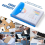 Binder Pocket Organizer Folders, 12 Pack Expandable Folders Plastic Envelopes for 2/3/4 Ring 4