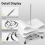 Ticket Stabber for Restaurant, 6PCS Receipt Holder Check Spindle Orders Spike Kitchen Office Paper Notes 4