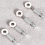 6Pcs Leather Suture Positioning Needle DIY Tool Fixed Position 6-12mm 4