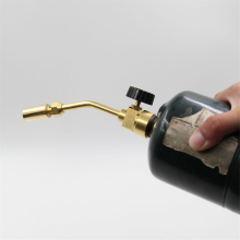 Chalumeau à propane pour barbecue avec vannes de régulation et tuyau de 1,8 m
