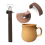 Pottery Handle Making Tool Sculpture Carving Cup Shape for Tea Mug (4 PCS) 3