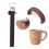 Pottery Handle Making Tool Sculpture Carving Cup Shape for Tea Mug (4 PCS) 5