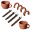 Pottery Handle Making Tool Sculpture Carving Cup Shape for Tea Mug (4 PCS) 4