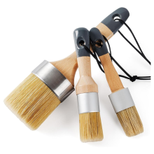 Pennello per pittura a gesso e cera, pennello grande e piccolo per pittura, pennelli per pittura a gesso per mobili