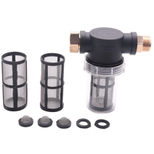 3/4 zoll Garten Schlauch Filter für Druck Washer Einlass Wasser Sediment Befestigung Gartenarbeit