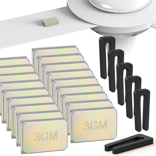 24-Pack Ceiling Fan Balancing Kit for Weight Balancing, 6 Sets Clips and 3G Practical 2
