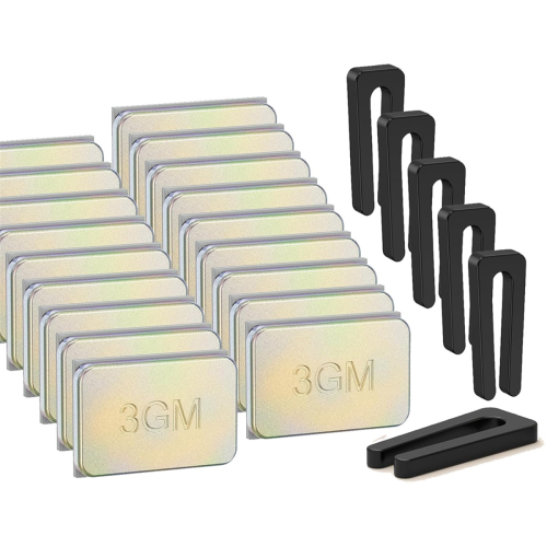 24-Pack Ceiling Fan Balancing Kit for Weight Balancing, 6 Sets Clips and 3G Practical