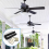 24-Pack Ceiling Fan Balancing Kit for Weight Balancing, 6 Sets Clips and 3G Practical 9