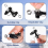 6Pcs Outrigger Release Clips Downrigger mit Einstellbare Spannung Hobel Bord Angeln Kite 4