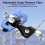 6Pcs Outrigger Release Clips Downrigger mit Einstellbare Spannung Hobel Bord Angeln Kite 5