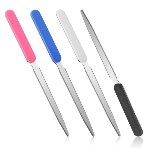 4 pezzi di coltello apribuste in acciaio inossidabile per aprire buste, pacchi, scatole