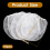 10 Pcs Paint Strainer Bag, 1 Gallon Filter with Elastic Drawstring White Fine Mesh Top Opening Nylon 3