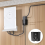 Convient pour adaptateur Ethernet, support satellite, support de rangement mural, blanc 6