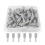 Shelf Support Peg,Support Cabinet Pins,Clear Plastic Replacement Peg Supports Pins for Kitchen 50Pcs 2