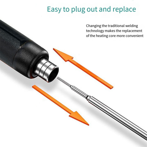 5V Micro-USB Soldering Iron Kit,with Battery Wireless Portable Electric Welding Machine Solder Pen Grey 2