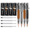 Pen Set with Compass Black Refill Gift Box Solid Color Brass Suitable for Colleagues Graduation Christmas 1