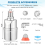 1/2inch 3/4inch 1inch Automatic Float Valve, 304 Stainless Steel Fully Water Level Control 2 Set 3