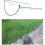 Supporto per piante da giardino, robusto supporto per gabbia ad anello semicircolare per peonie (10 pezzi) 10