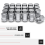 1709D-24AM Vollstück-Chrom-Mutter M14x1,50 Duplex-Radmutter für Select ///Ram, 24er-Pack 6