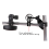 Dial Indicator with Magnetic Base Holder Fine Adjustable Long Arm 0-1 Inch Professional Gauge 0.001 7