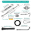 Shade Sail Hardware Kit 304 Stainless Steel Extension Cord Outdoor Triangular Rectangular Awning Mounting 6
