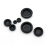 188 Pieces Closed Rubber Grommet Firewall Solid Hole Plug Assortment Kit for Wire Electrical Appliance Plumbing 6