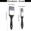 2Pcs Silicone Paint Brushes,1 Inch and 2 Flat Brushes,Wide Narrow Solid Flexible Paintbrush Set 9