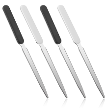 4 pezzi tagliacarte in acciaio inox per aprire buste, pacchi e scatole