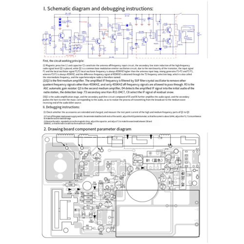 2P3 Kit School Radio DIY Enthusiasts AMFM Middengolf 2