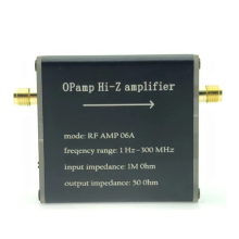 AMP 06A 1Hz-300MHZ 50 Ohm Hochimpedanzverstärker ist für Donut-Antennenumwandlungsgeräte geeignet